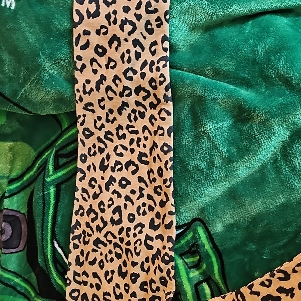 Karen Scott Leopard Print Top Size M - Picture 3 of 5